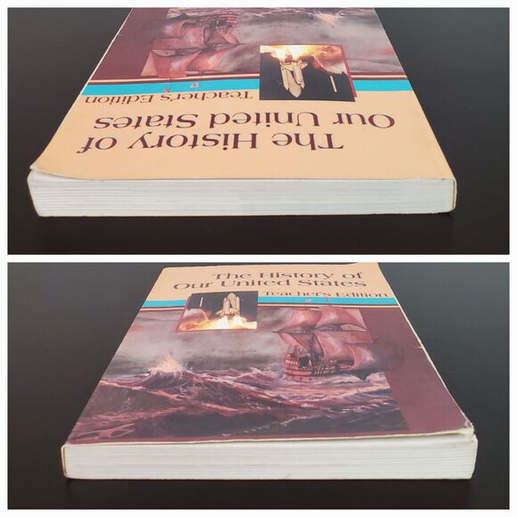 A Beka History Of Our United States 4th Grade Student Text Book Teachers Ed 1990 - Picture 8 of 14